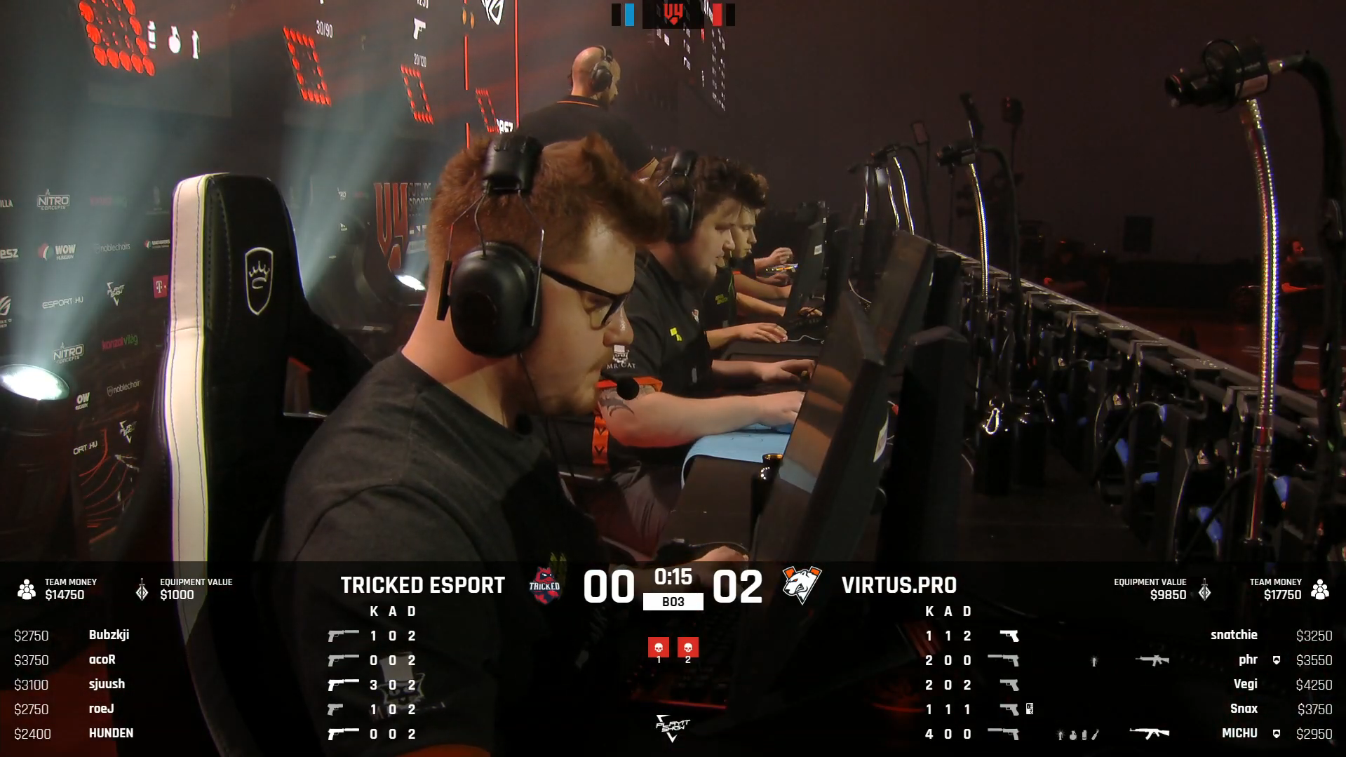 V4 Future Sports Fest CS:GO HUD fejlesztés