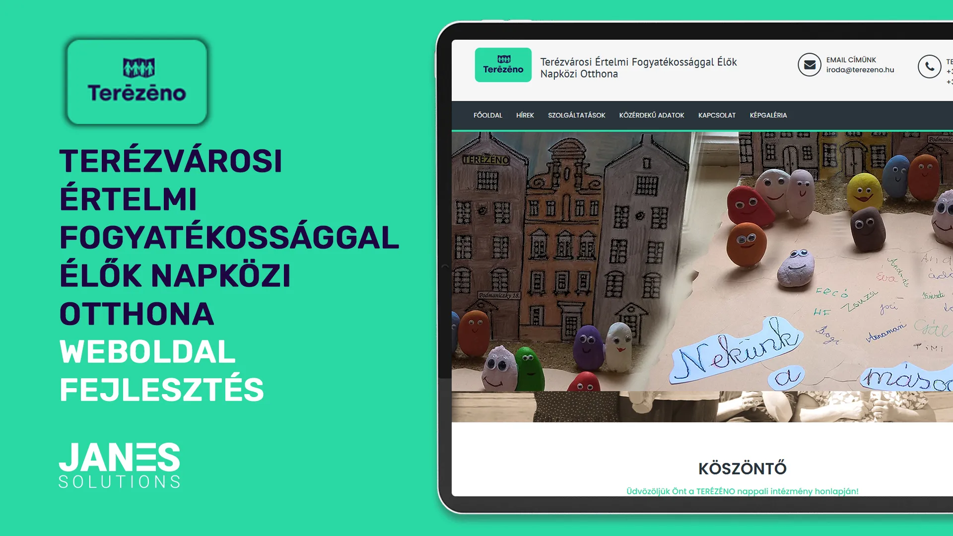 TERÉZÉNO – Institutional Website Development
