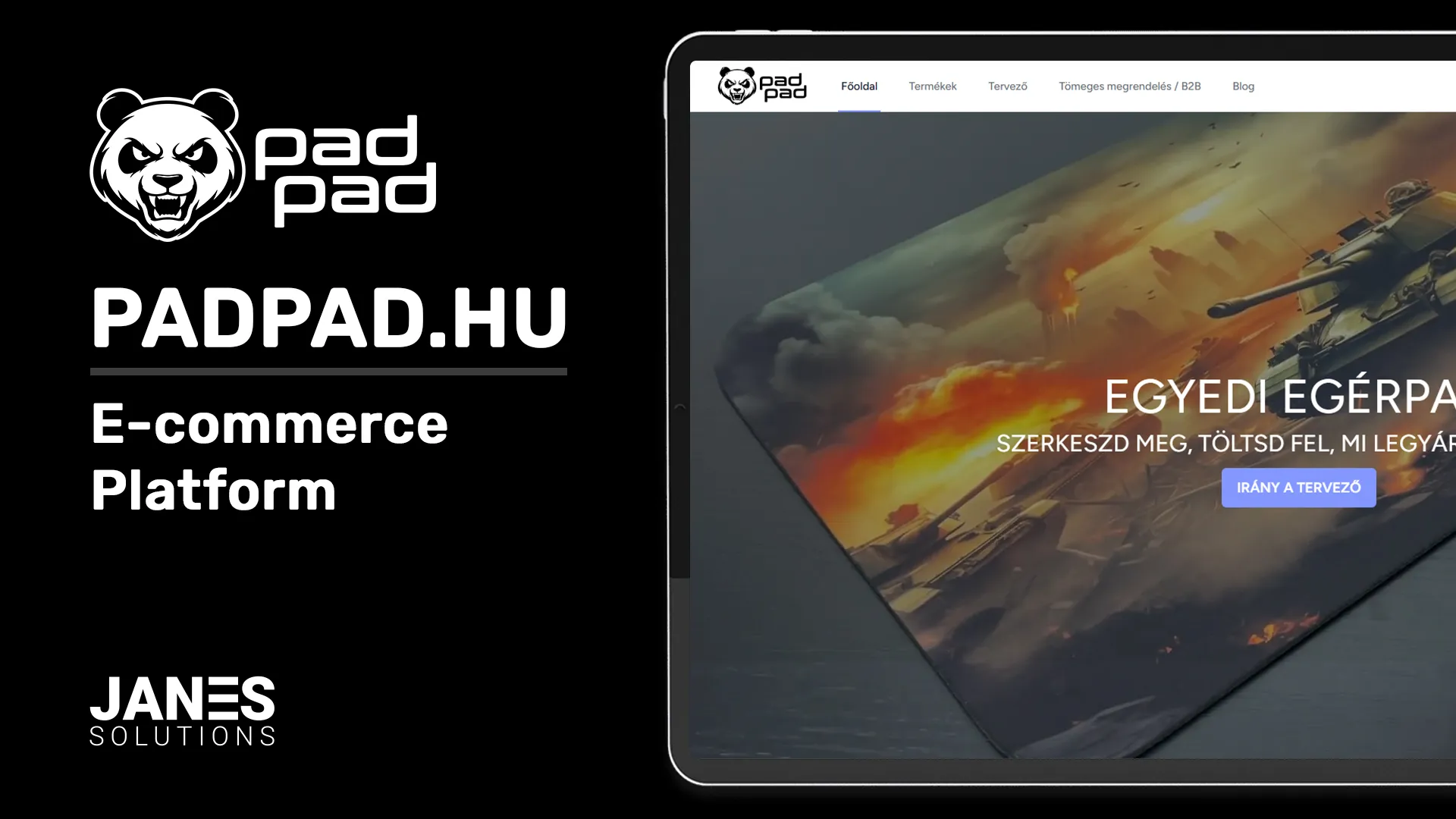 PadPad – Egy webshop újragondolása nulláról